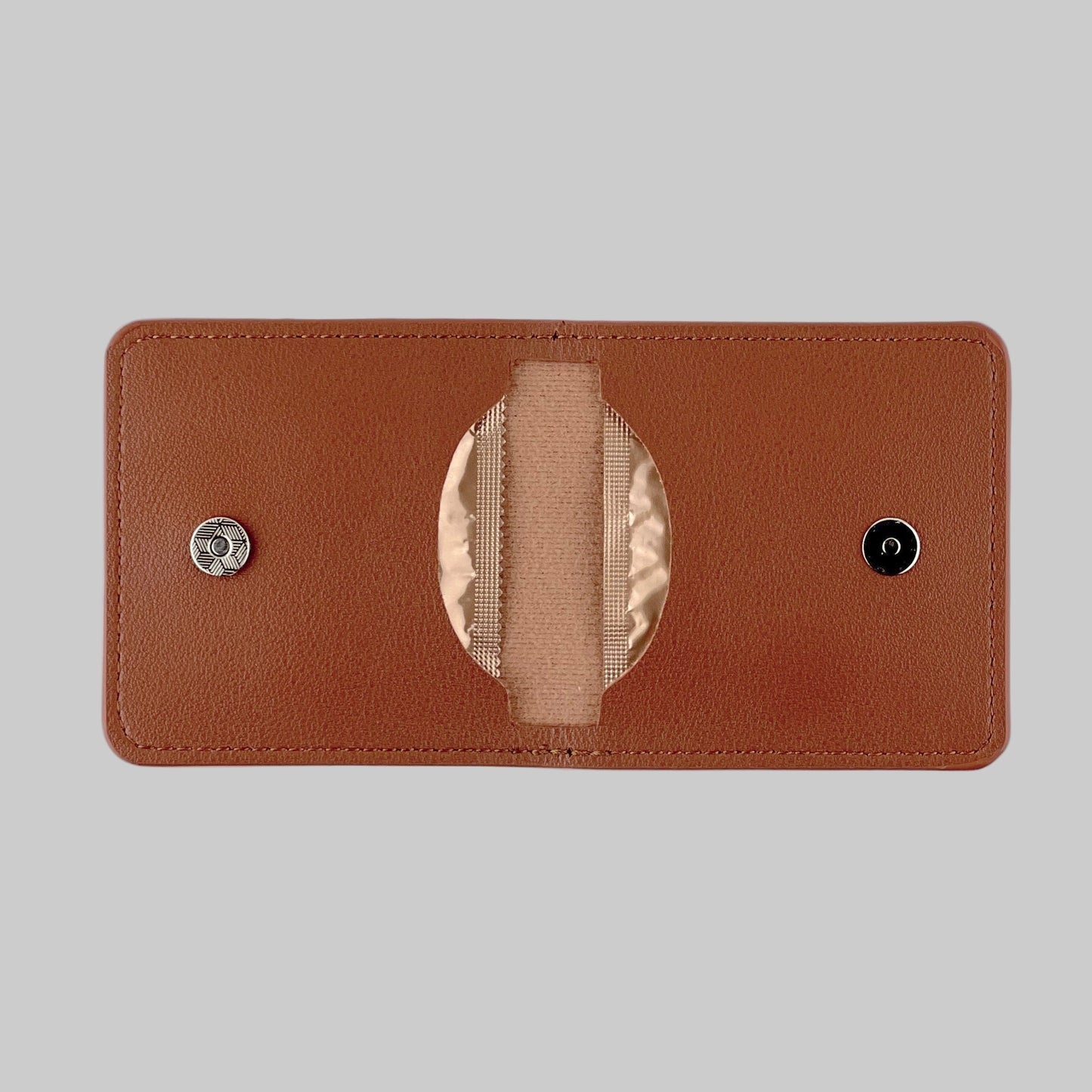 Leather condom case by PLAIRE — discreet condom case and pocket condom holder for men, slim stylish condom holder designed to protect condoms while carrying them securely