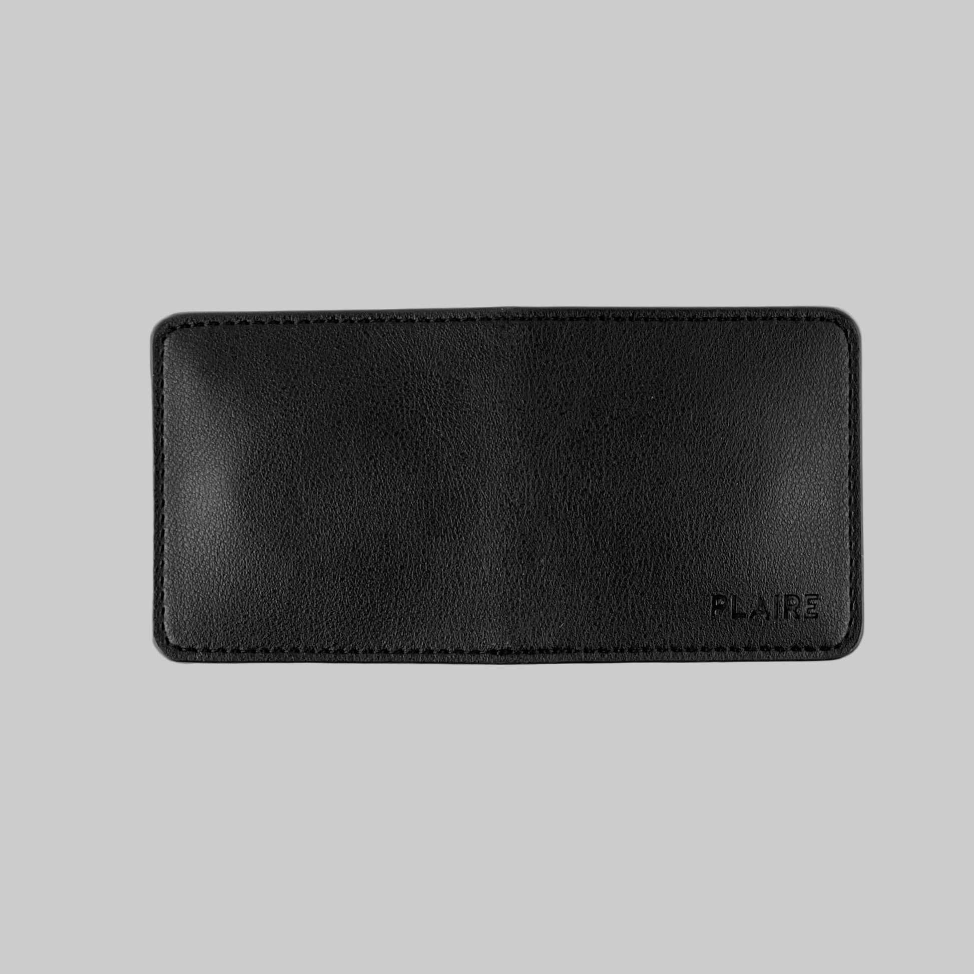 
Leather condom case by PLAIRE — discreet condom case and pocket condom holder for men, slim stylish condom holder designed to protect condoms while carrying them securely